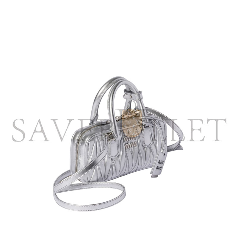 MIU MIU ARCADIE MATELASSÉ NAPPA LEATHER MINI-BAG 5BP088 (19*10*5cm)